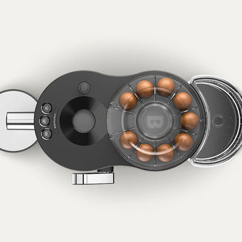 COFFEE B: Globe Black Machine
