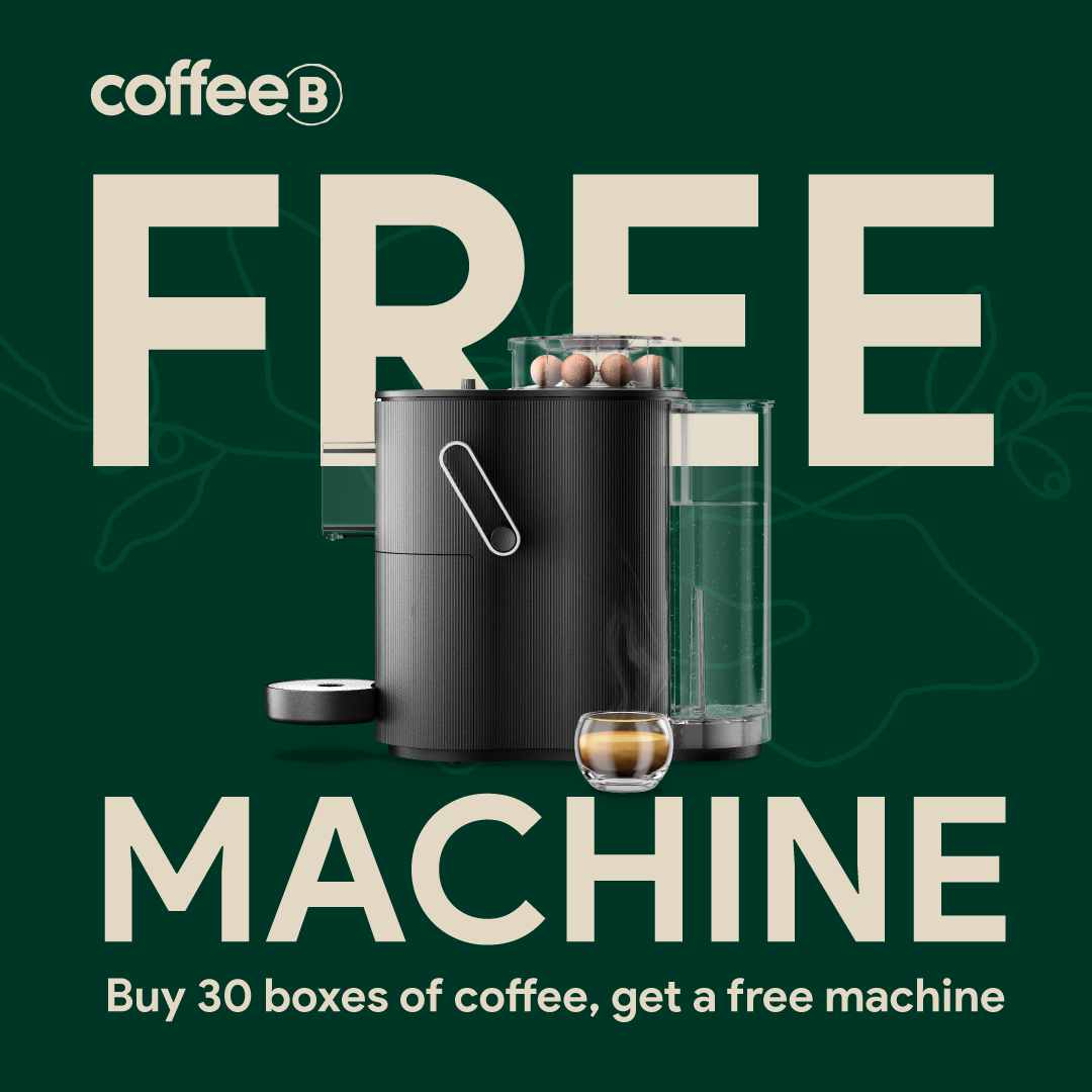 Coffee Machine Pack FREE MACHINE PACK – Sustainable Coffee AE